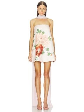 SAU LEE Ruby Dress With out Scarf